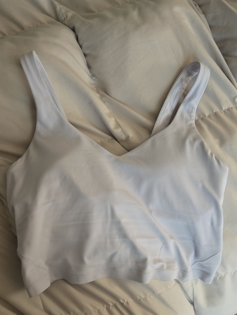 lululemon athletica Lavender Scoop-Neck Sports Bra